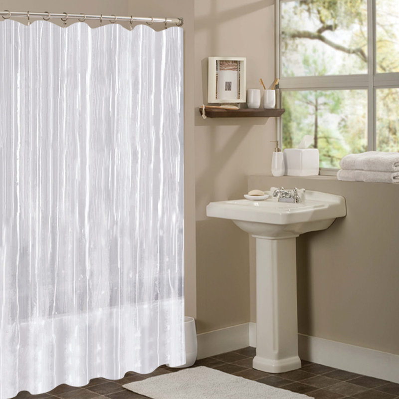 Vinyl Mildew Resistant Shower Curtain Liner & Reviews Joss & Main